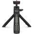 Jmary MT-19 Mini Tripod Stand with Universal Mobile Phone Holder and High quality aluminum alloy Ball-Head - Black